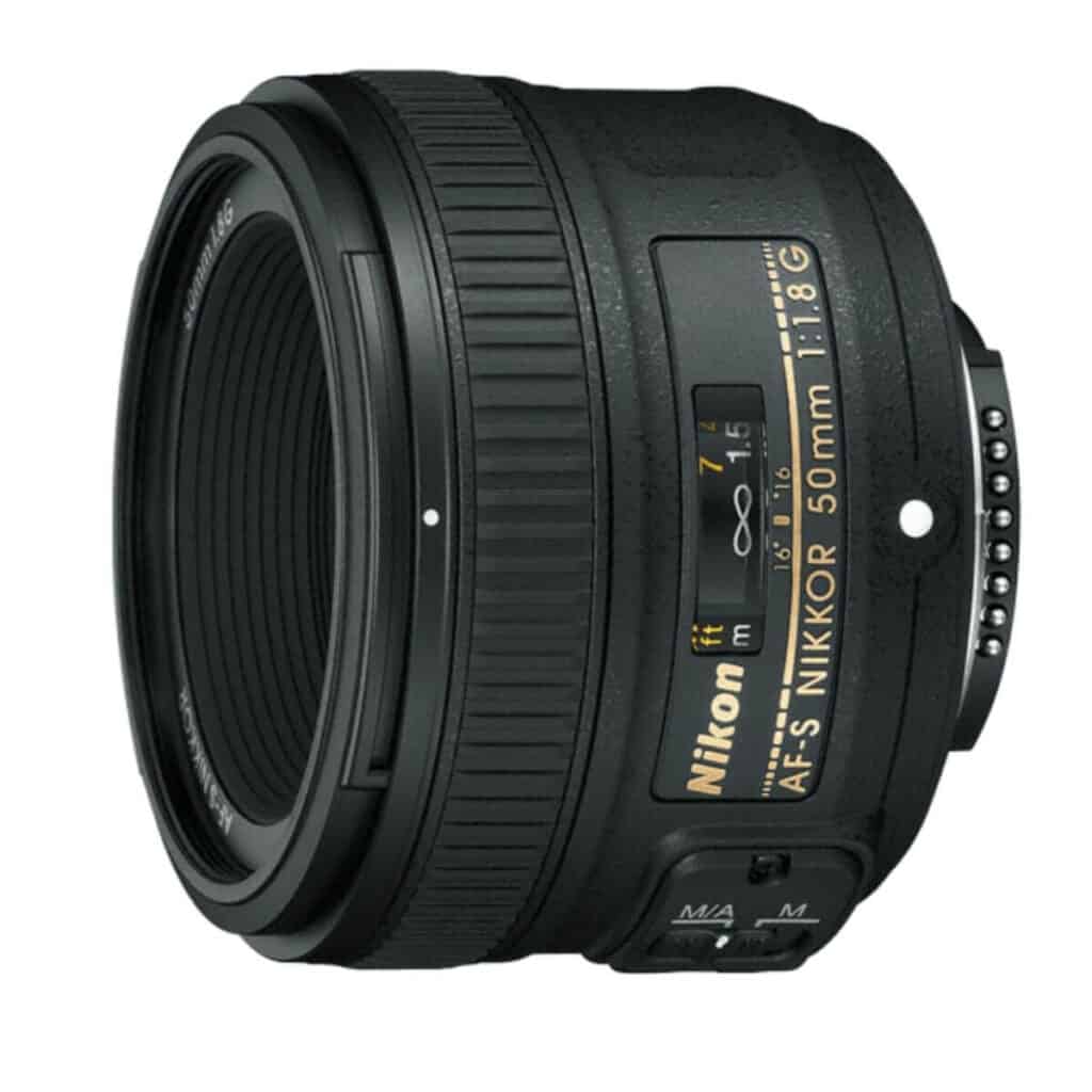 Nikon 50mm lens.