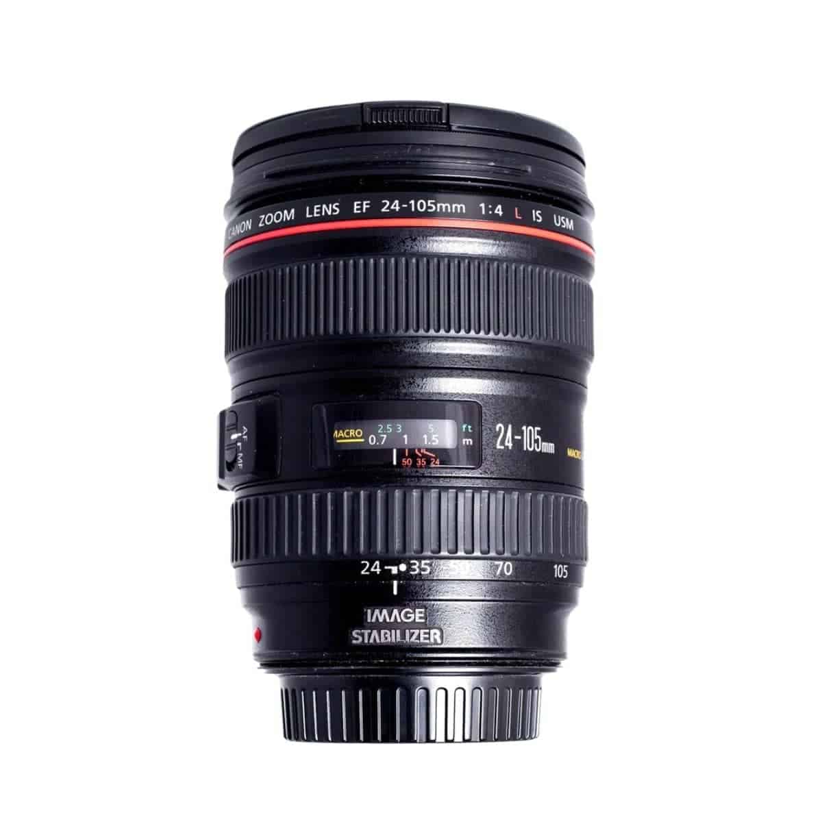 Canon 24mm to 105mm USM zoom lens.