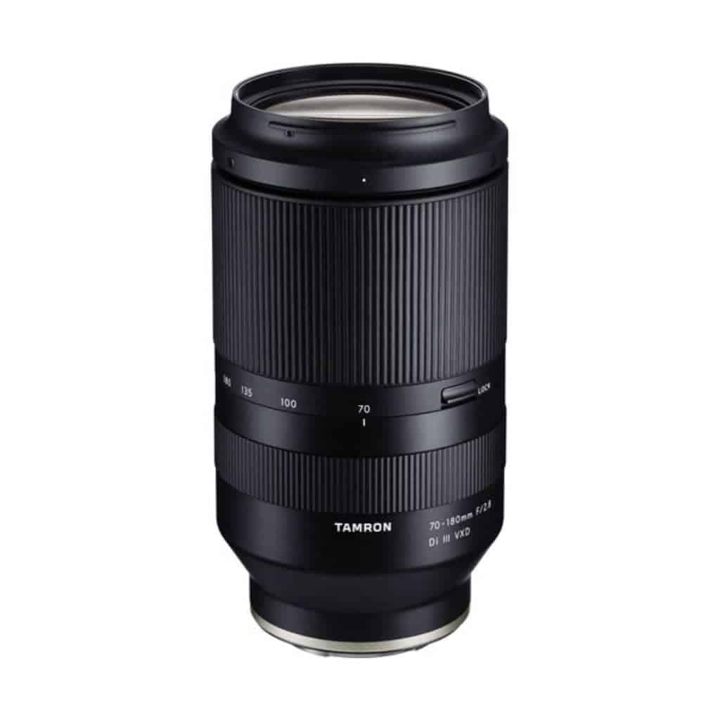 Tamron 70mm to 180mm zoom lens for Sony.