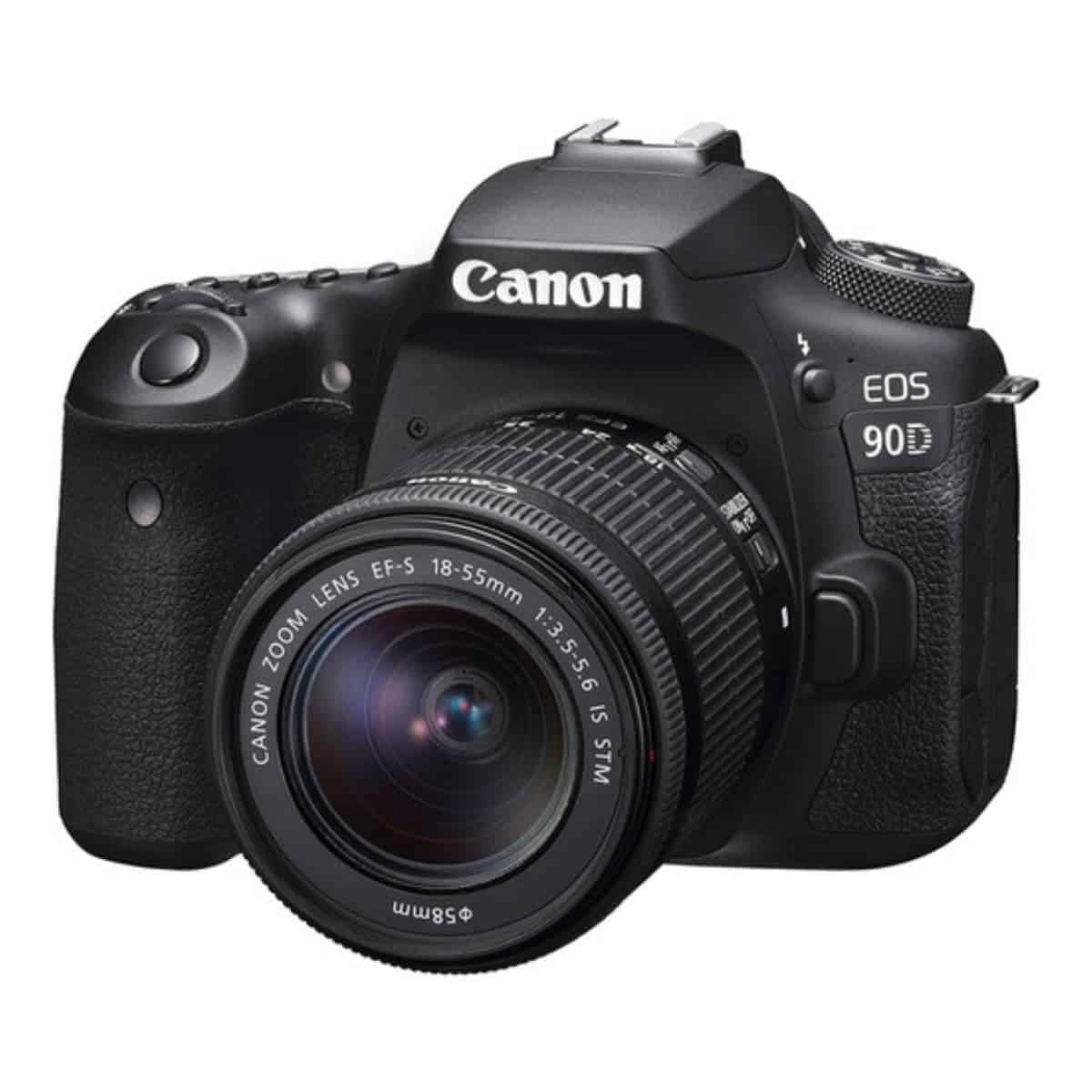 Canon EOS 90D camera.