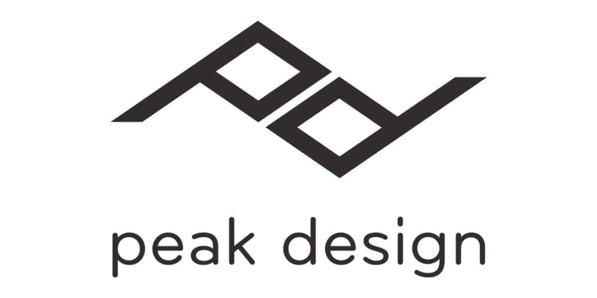 Peak Design logo.