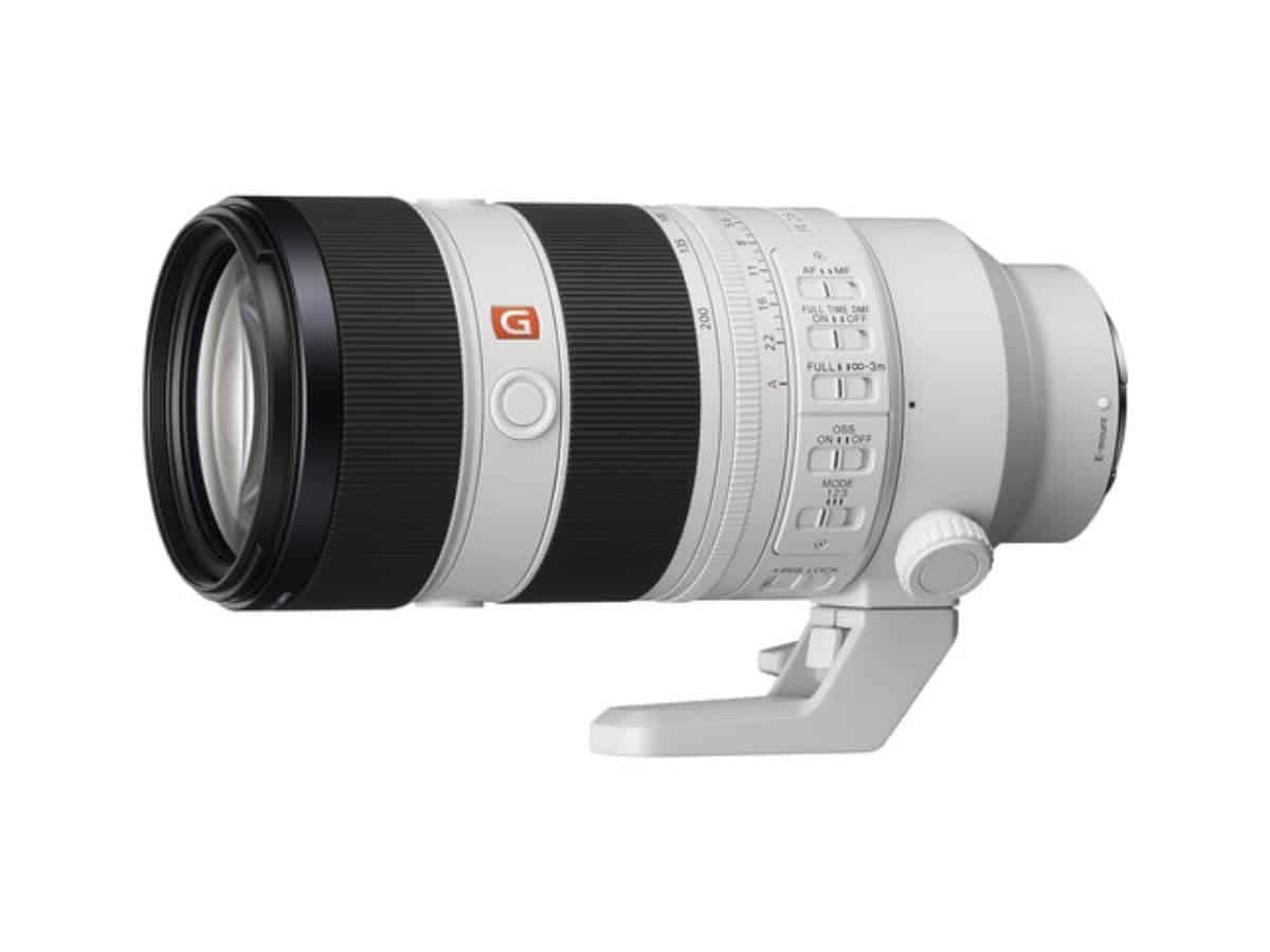 Sony 70-200mm G Master II lens.