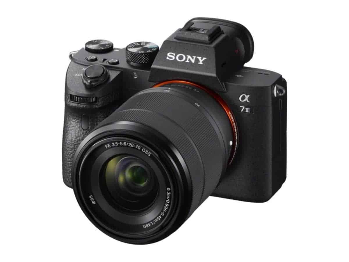 Sony a7 III camera.