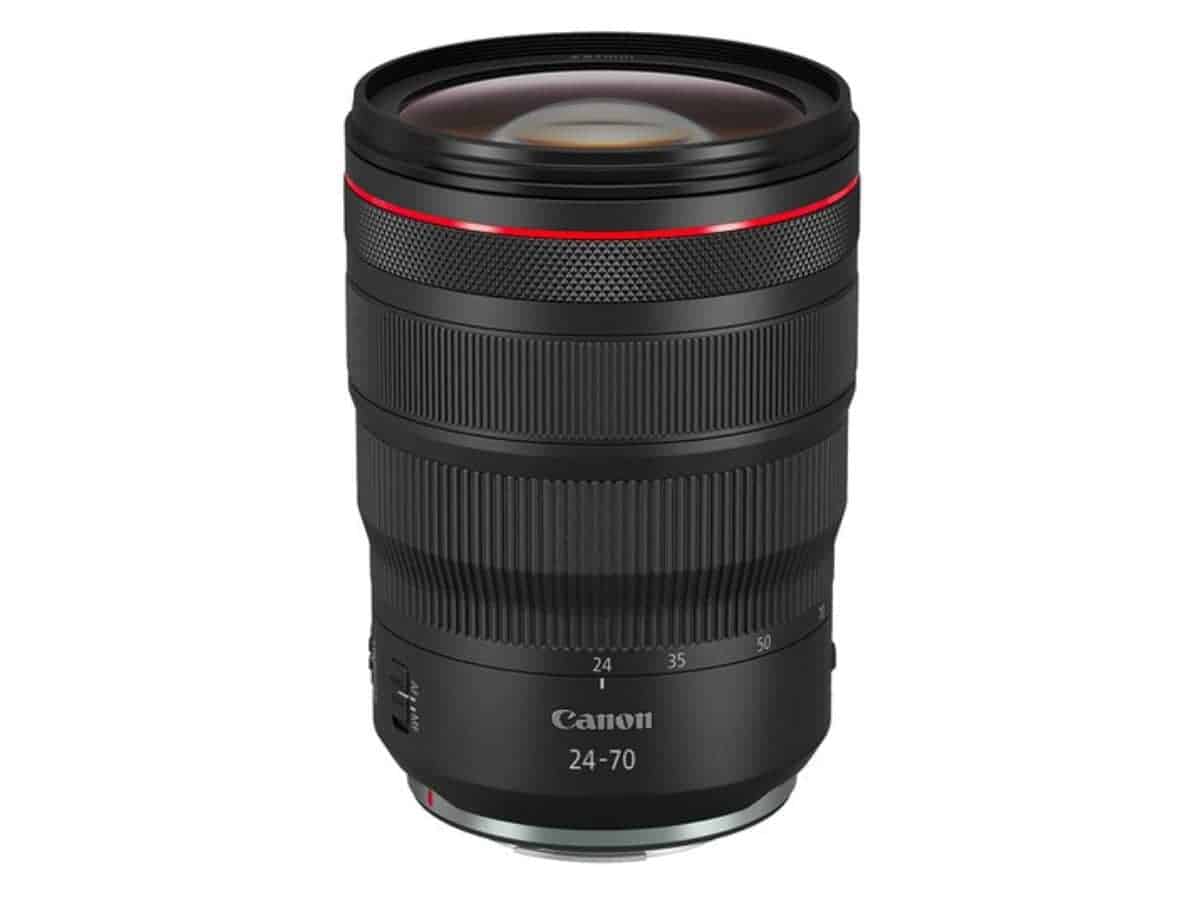 Canon RF 24 to 70mm camera lens.