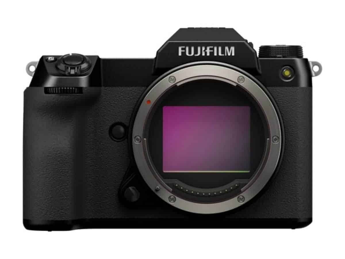FUJIFILM GFX 100S camera body.
