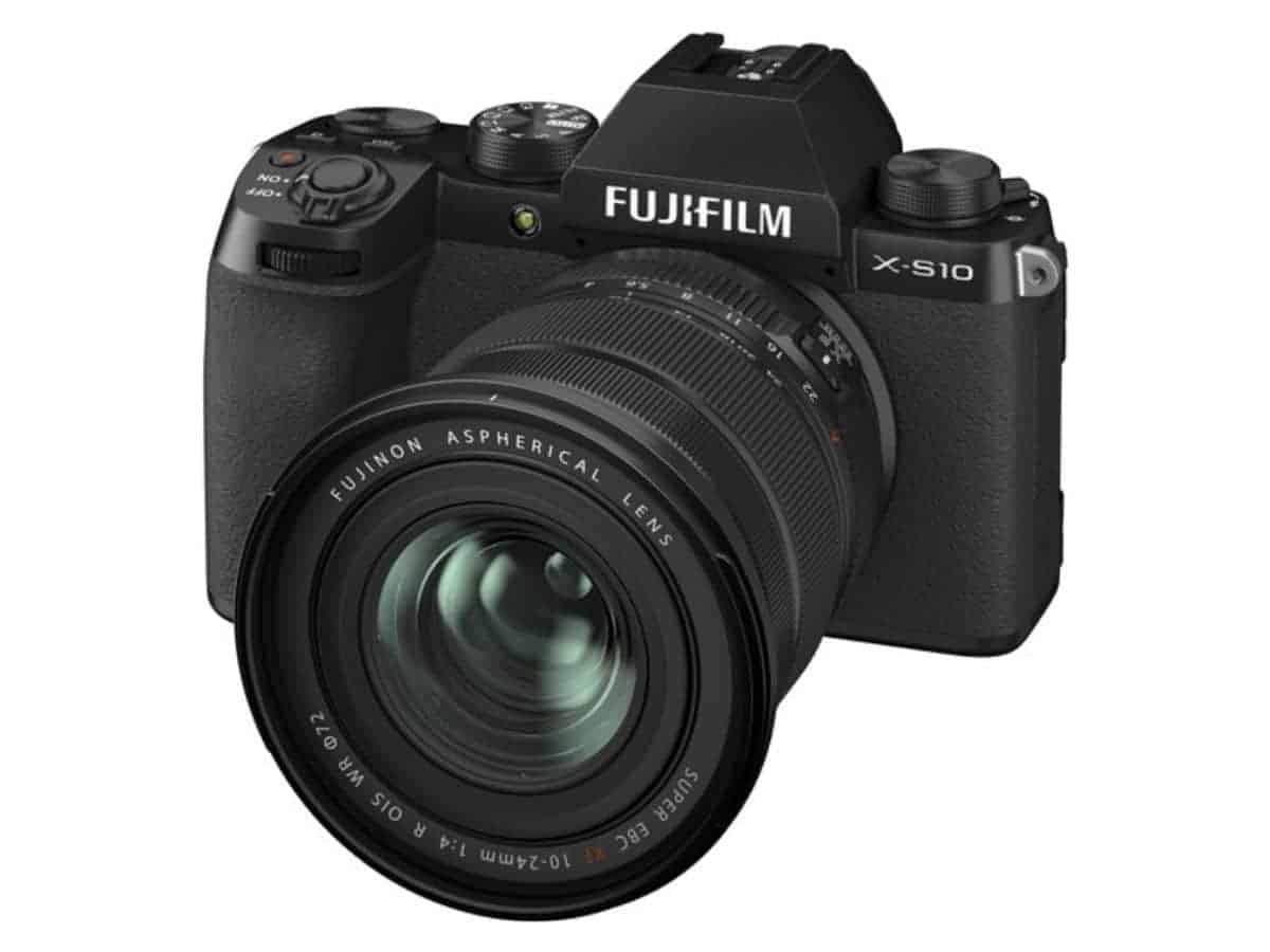 FUJIFILM X-S10 camera.