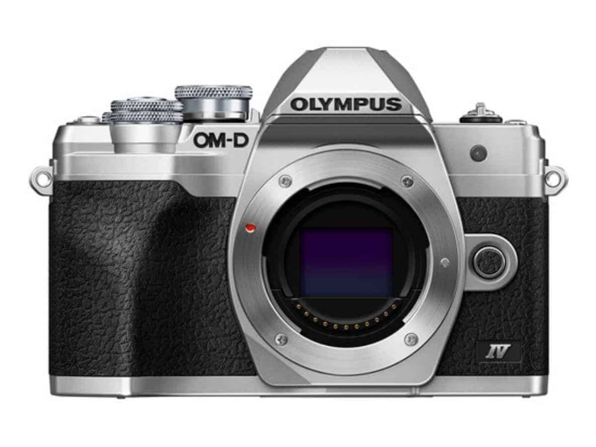 Olympus E-M10 Mark IV camera body.