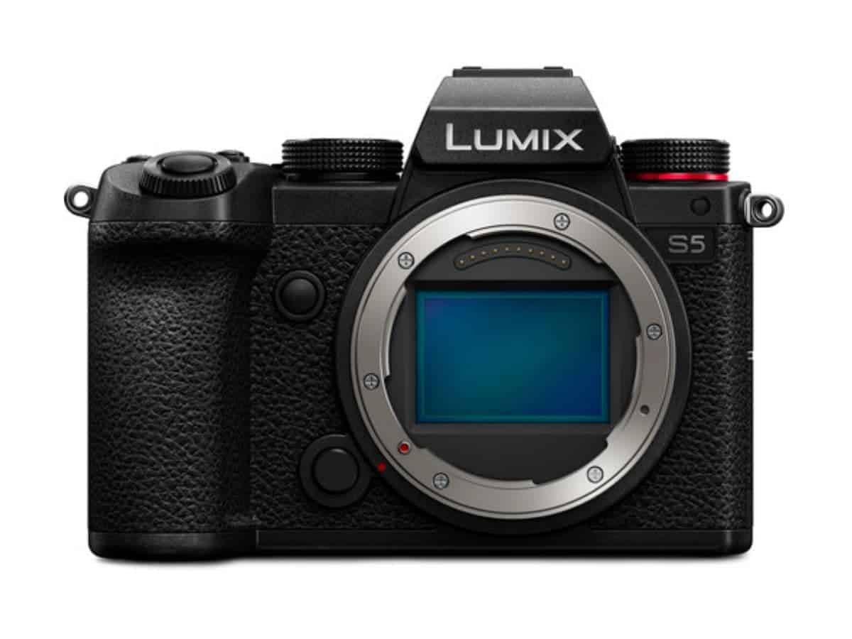 Panasonic Lumix S5 camera body.