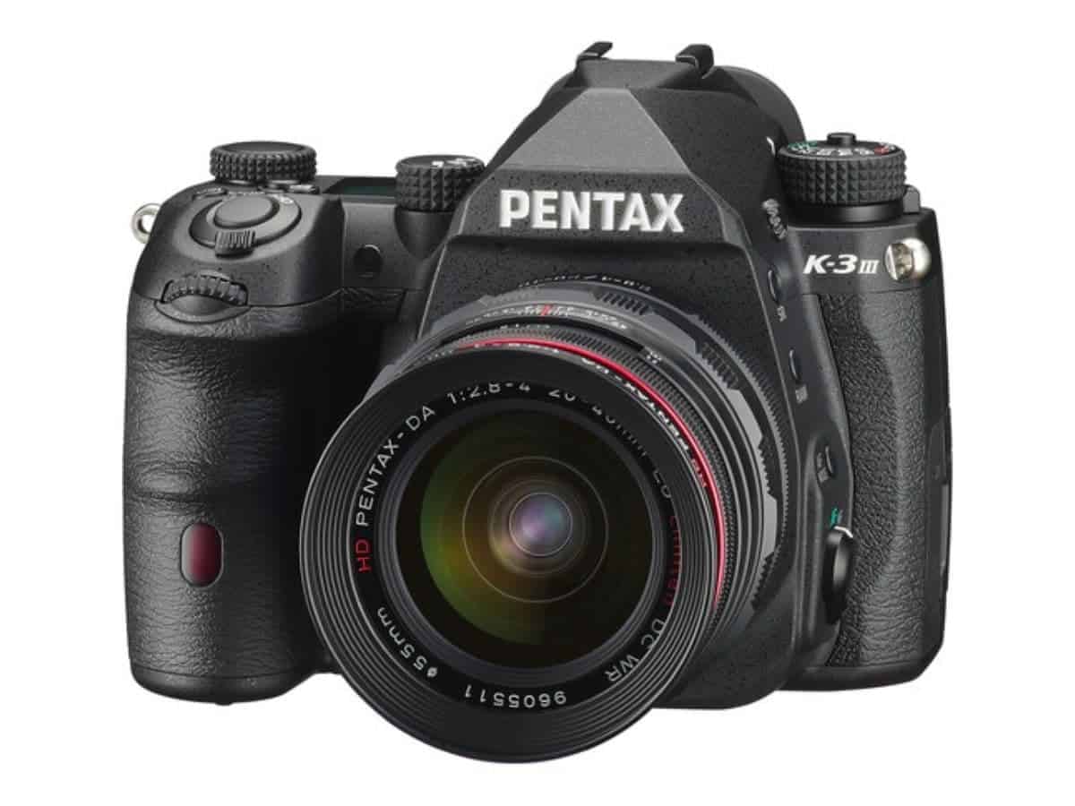 Pentax K-3 Mark III camera.
