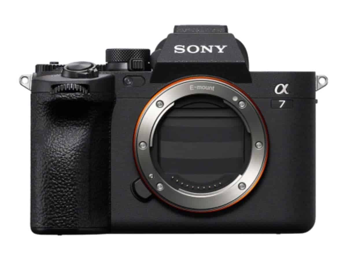 Sony a7 IV camera body.