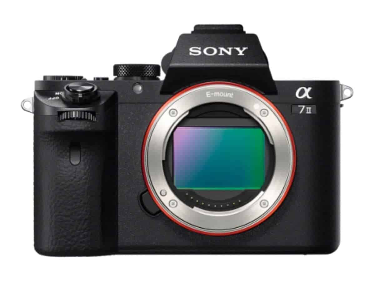 Sony a7 II camera body.