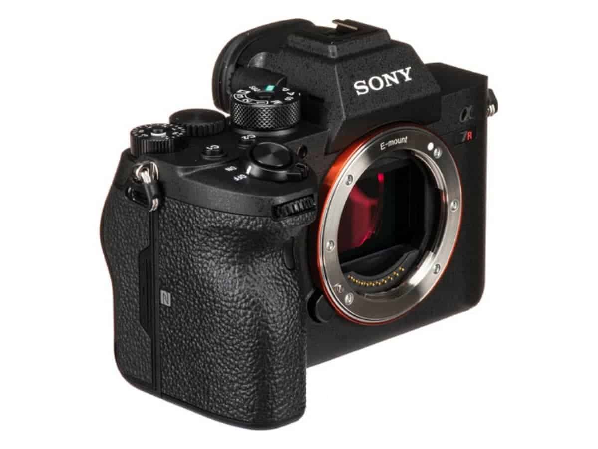 Sony a7R IVA camera body.