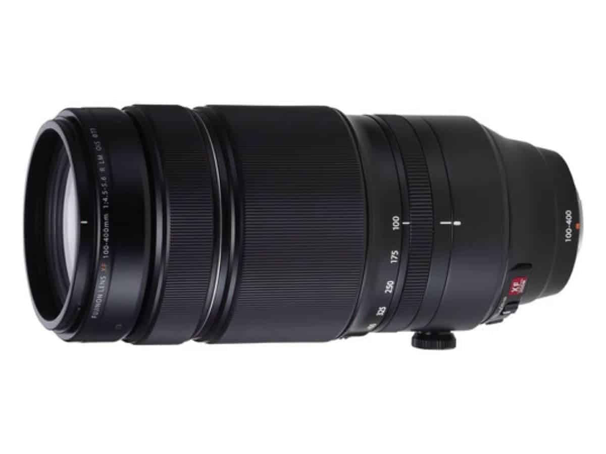 Fujifilm XF 100 to 400 millimeter zoom lens.