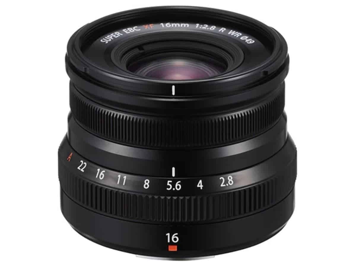Fujifilm XF 16 millimeter lens.