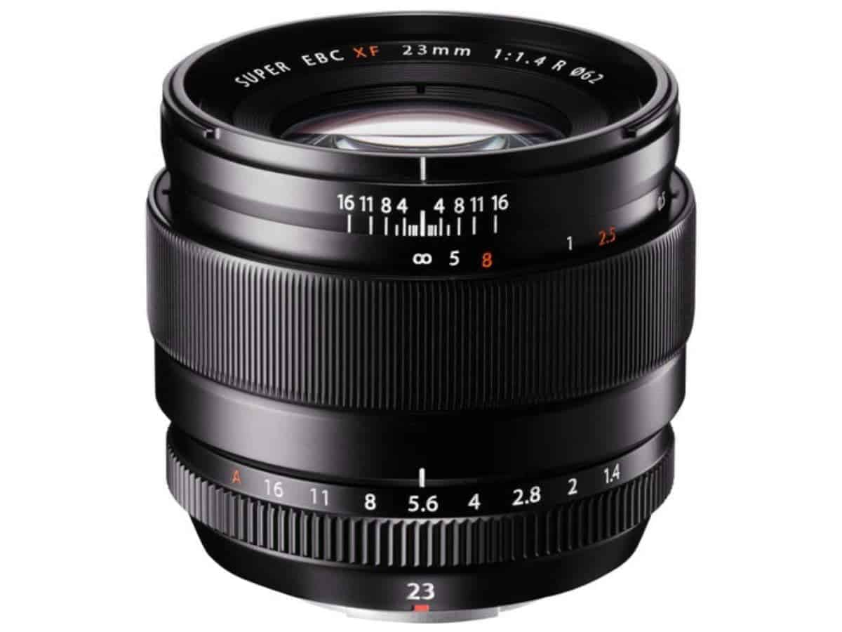 Fujifilm XF 23 millimeter lens.