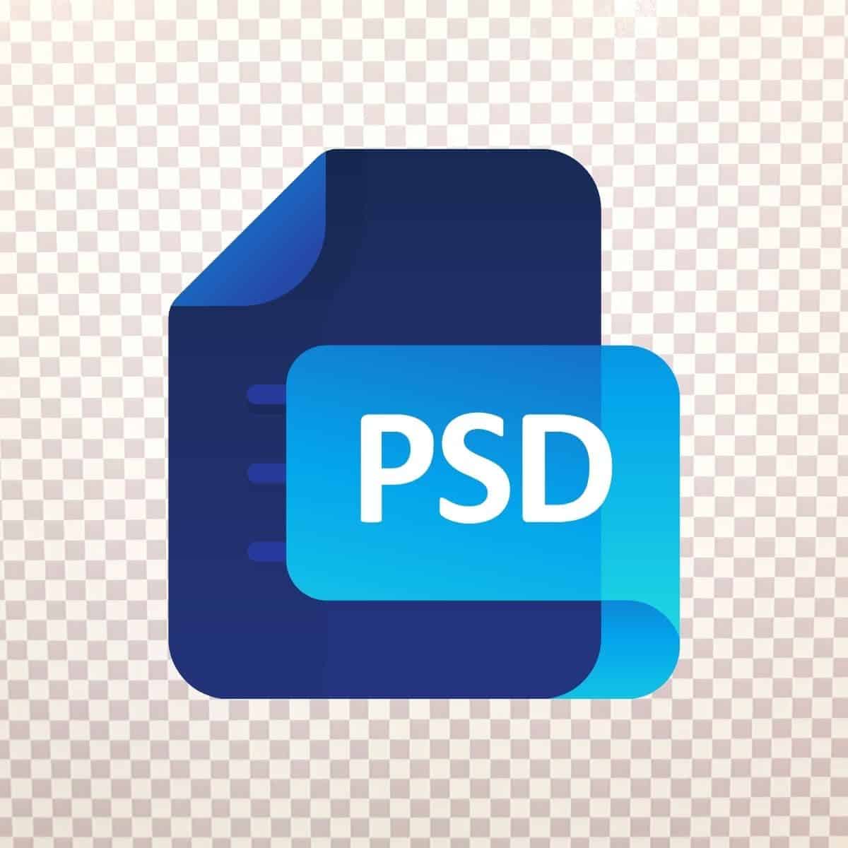 PSD file.
