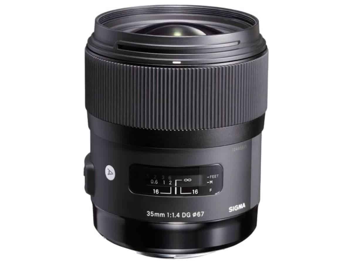 Sigma Art 35mm lens for Nikon.
